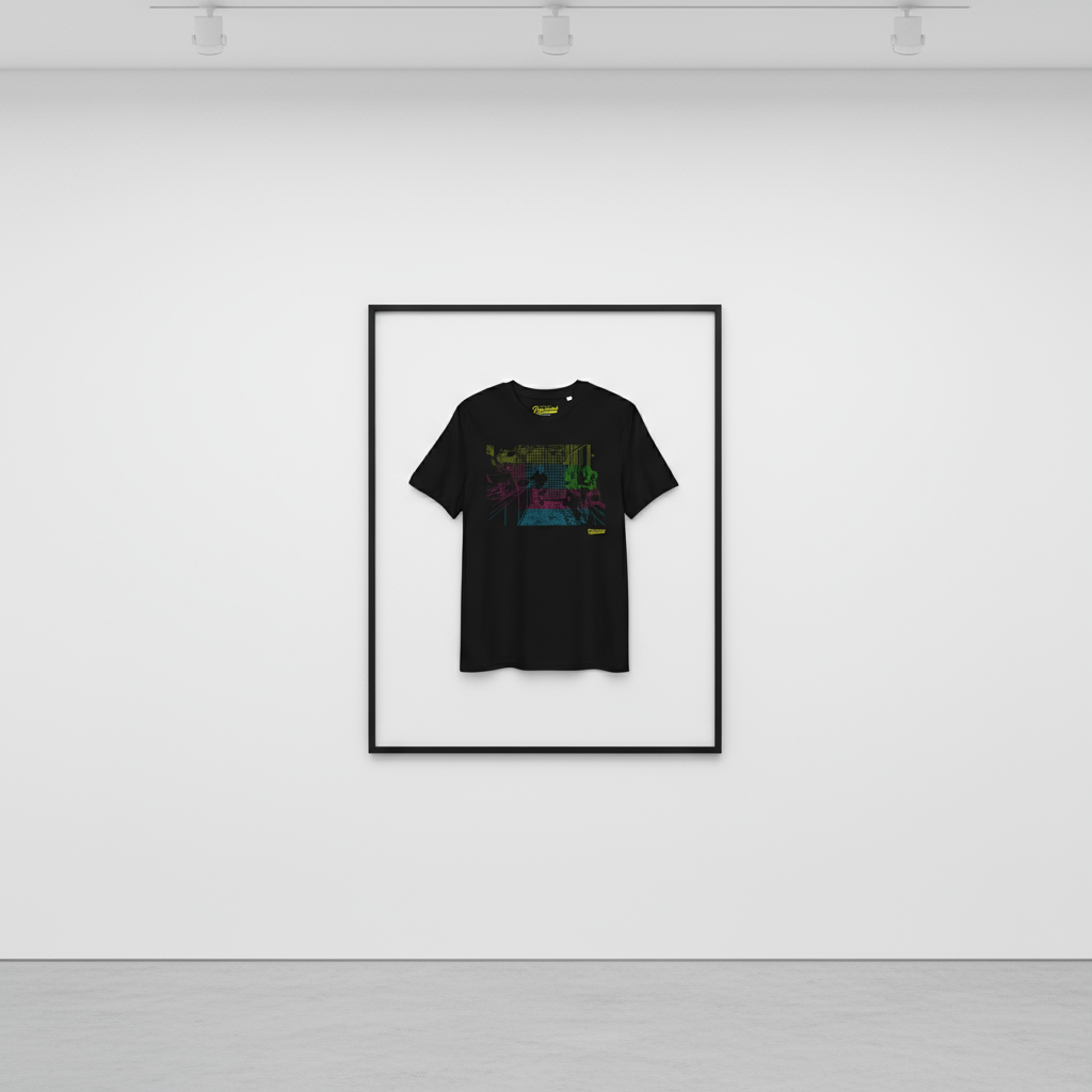 Neon Mind unisex Unisex organic cotton tee supports mental health foundation