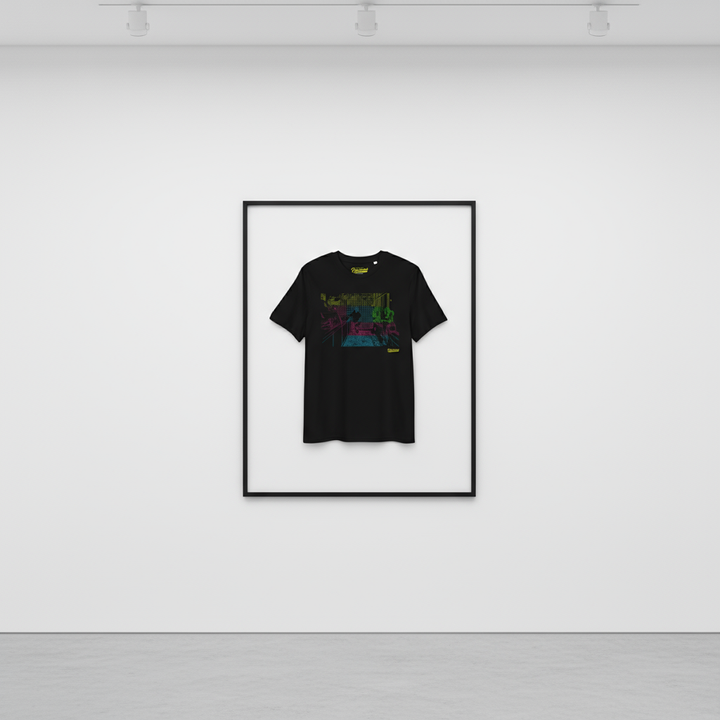 Neon Mind unisex Unisex organic cotton tee supports mental health foundation