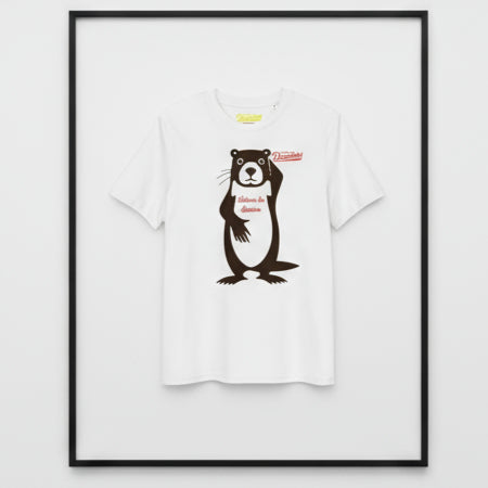 Release the beavers unisex organic cotton tee beaver trust